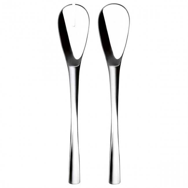 Service à salade en inox 18/10 de 3,5mm finition miroir - XY - Guy Degrenne