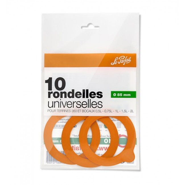 Terrine hermetique en verre 750g joint 100mm - super - le parfait