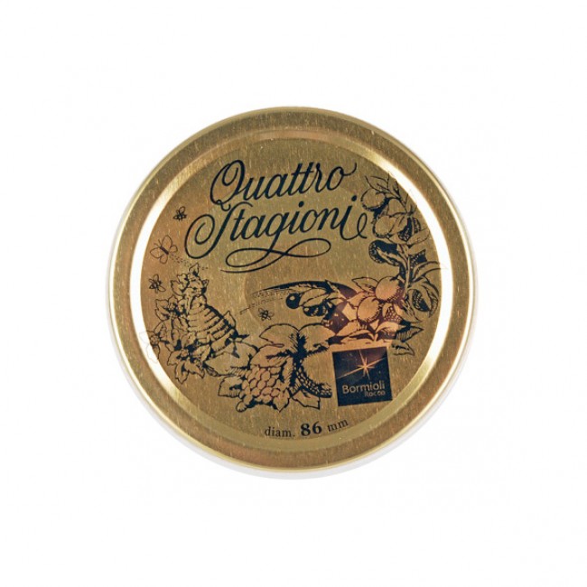 Set de 2 couvercles 86mm pour bocaux à conserve 1 L et 1.5 L - Quattro Stagioni - Bormioli Rocco