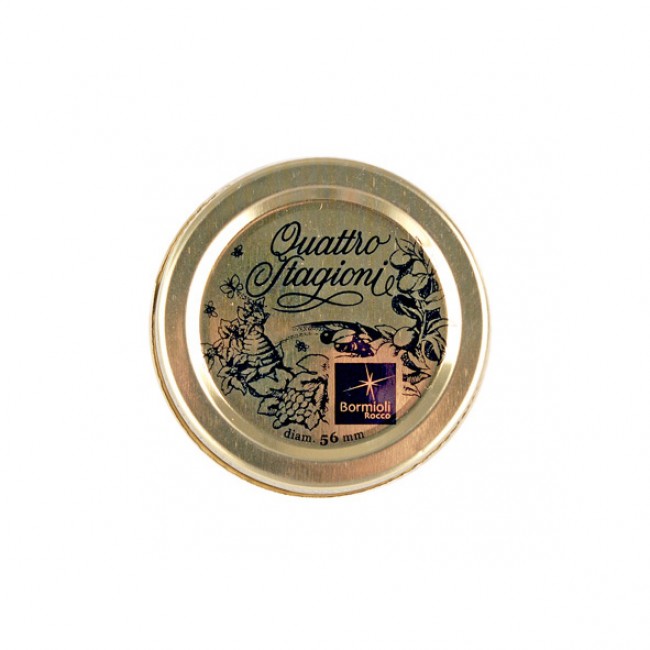 Set de 3 couvercles 56mm pour bocaux à conserve 15cl - Quattro Stagioni - Bormioli Rocco
