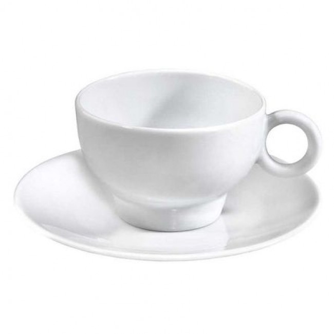 Soucoupe à déjeuner blanche 16,5cm en porcelaine - Louna - Pillivuyt