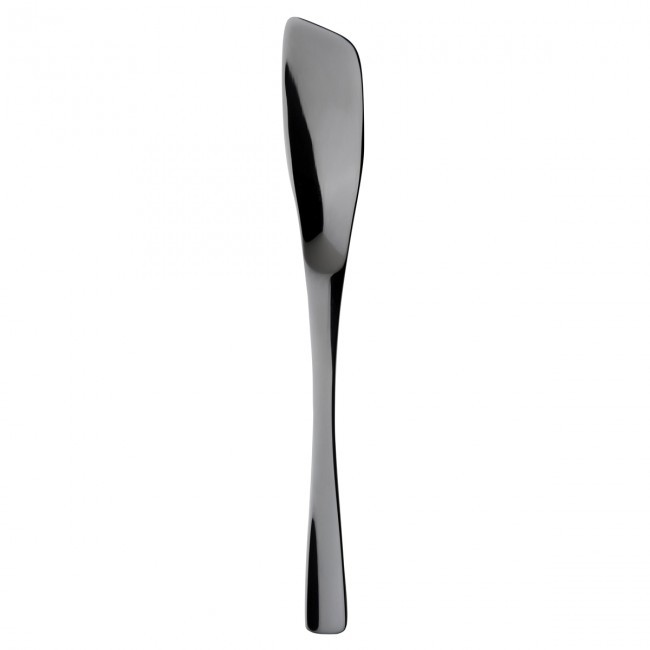 Couteau à poisson - spatule gourmet inox noir 18/10 - Lot de 6 - XY Black Miroir - Guy Degrenne