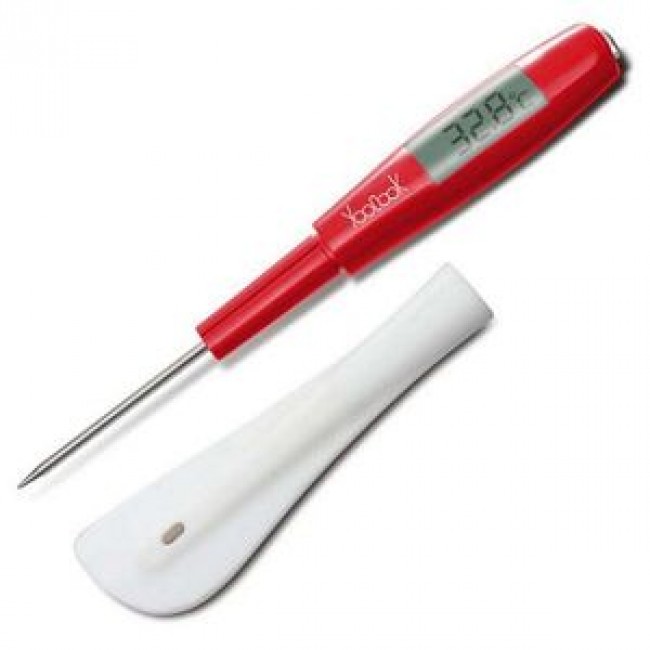 Spatule thermomètre rouge - Je pèse je mesure - YooCook 