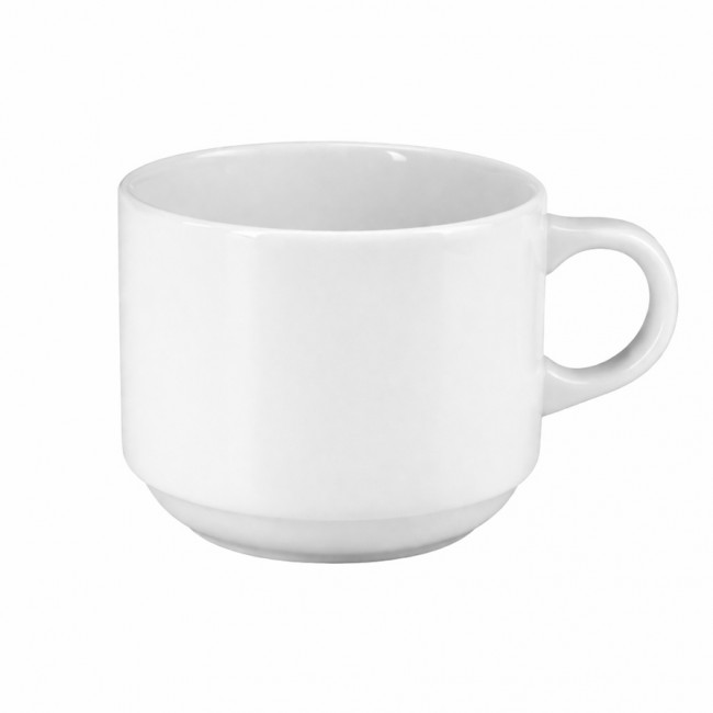 Tasse à déjeuner 30cl blanche en porcelaine - Europe - Pillivuyt