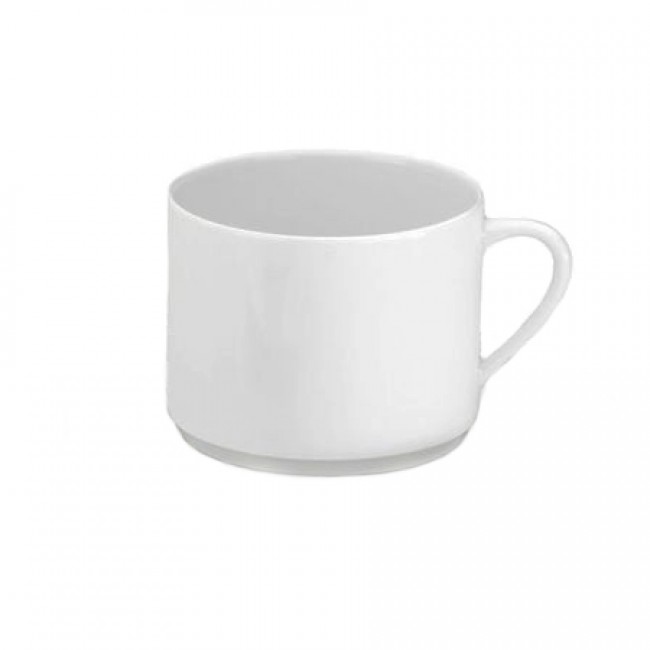 Tasse à déjeuner blanche 30cl en porcelaine - Valencay - Pillivuyt