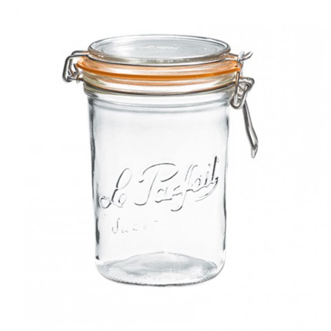 Terrine hermetique en verre 750g joint 100mm - super - le parfait
