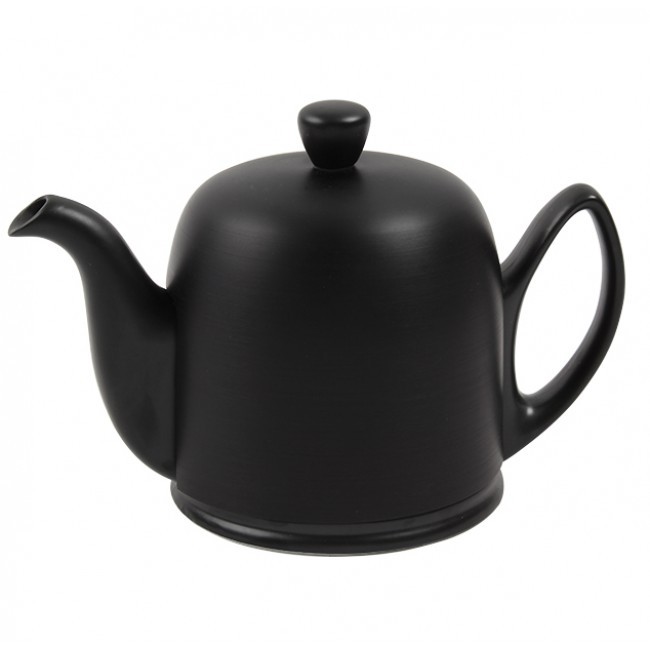 Théière 6 tasses - cloche alu noir - Noir mat - Salam - Guy Degrenne