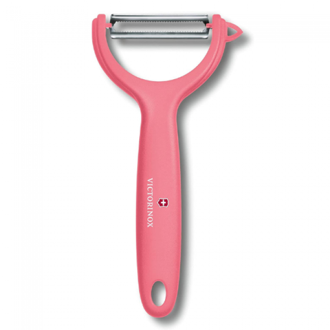 eplucheur pour tomates et kiwis lame dentee poignee synthetique rouge - victorinox