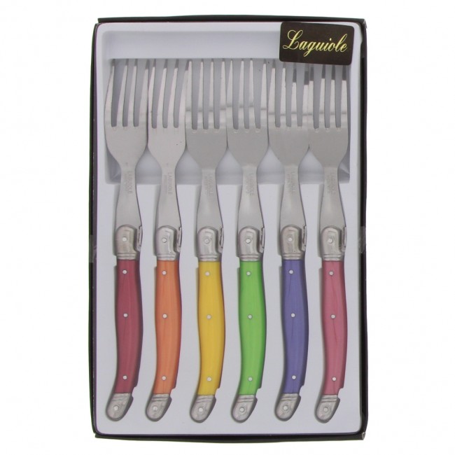 Lot de 6 fourchettes de table Laguiole - Pradel Excellence