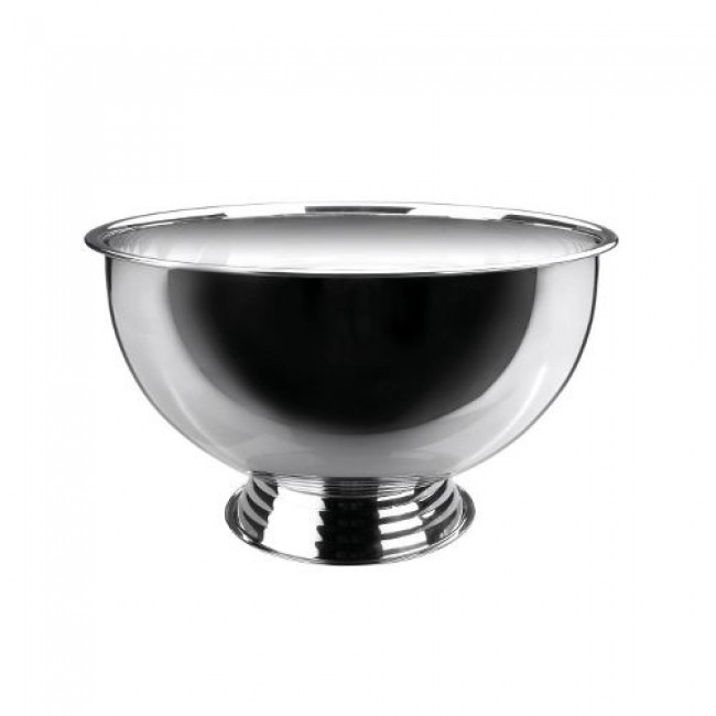 Vasque à champagne ronde en inox 18/10 Ø36cm