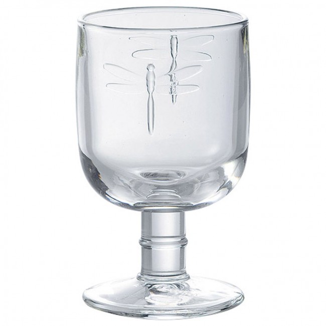 Verre à vin vert 24cl - Lot de 4 - Abeille - La Rochère