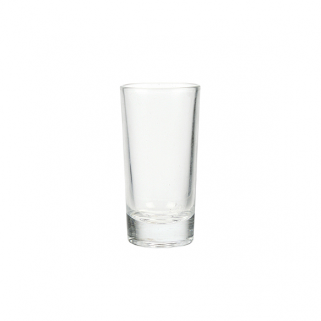Verre apéro transparent  4cl  / 3.7 x 7.5cm - Set de 6