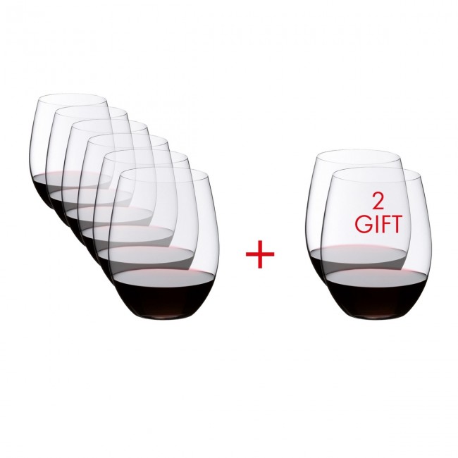 Verre forme basse Cabernet/Merlot 60cl cristallin - Lot de 8