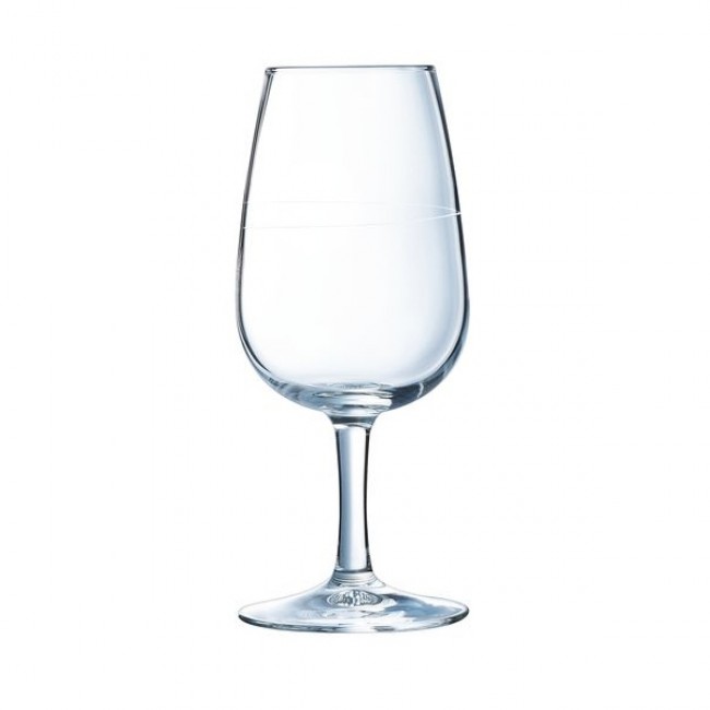 Verre jaugé 21,5cl (jauge 12,5/14,5cl) - Lot de 12 - Viticole - Arcoroc
