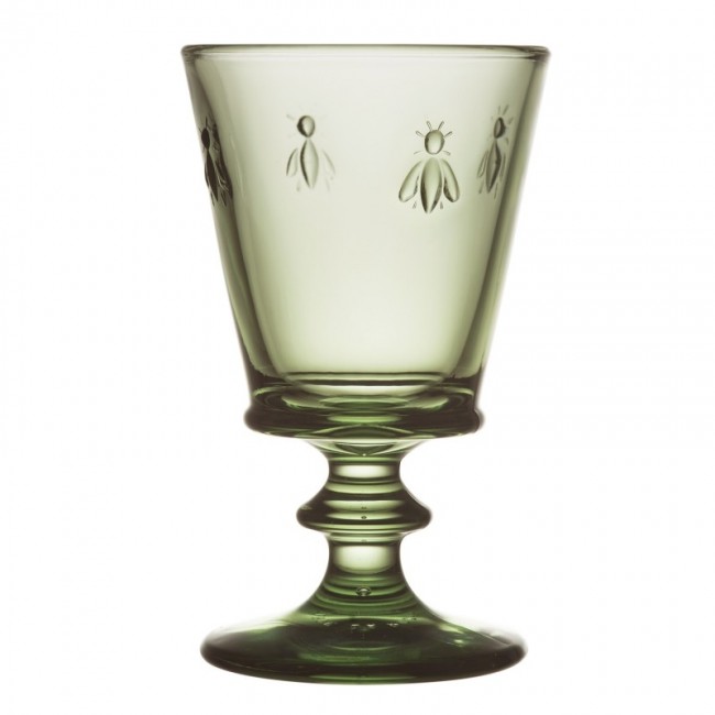 verre à eau - gobelet vert 26cl - Lot de 4 - Abeille - La Rochère
