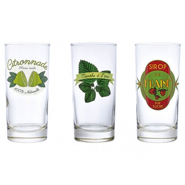 Verrine 25cl verre motif dessert - Lot de 6 - Atoll - Durobor