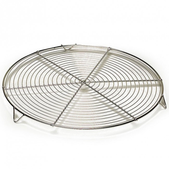 Volette à patisserie avec pieds en inox 20 cm - A l'unité - Accessoires de pâtisserie - Gobel