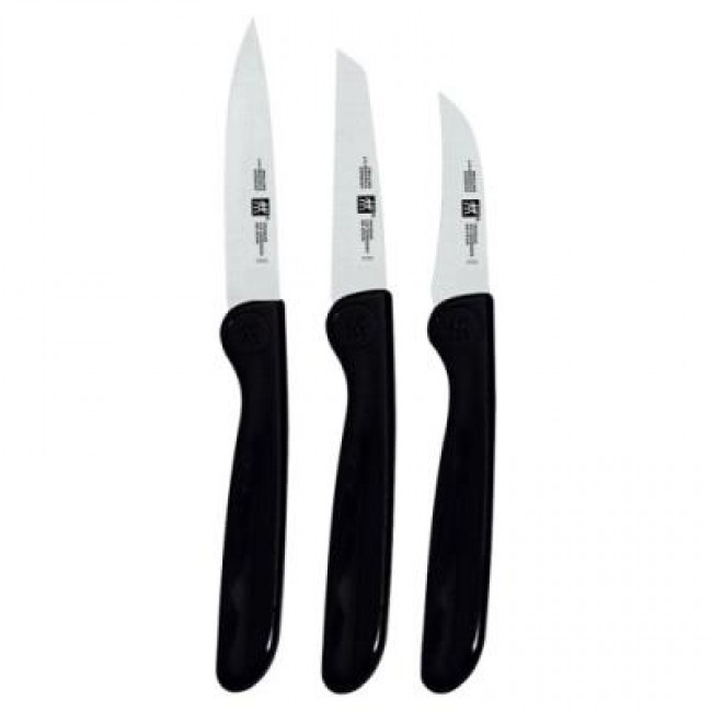 Ménagère 24 pièces noire en inox - Range couverts en bois - Laguiole - Jean Dubost