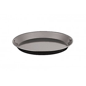 Plat à pizza anti-adhérent 24cm fer bleu
