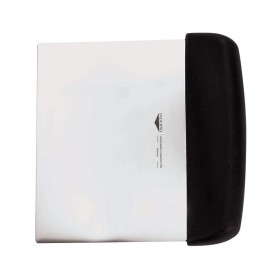 Raclette coupe-pâte souple - 12cm x 9,5cm - Inox