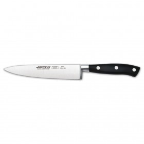 Couteau chef / Eminceur - lame inox Nitrum 15cm - A l'unité