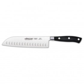 Couteau Santoku - lame inox Nitrum 18cm - A l'unité