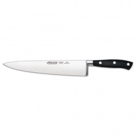 Couteau chef / Eminceur - lame inox Nitrum 25cm - A l'unité