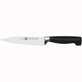 Couteau à trancher 16cm - manche noir
