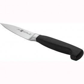 Couteau à larder et à garnir 10cm - manche noir