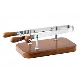 Serre-jambon socle en bois