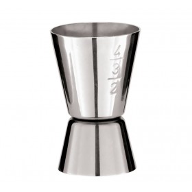Mesure à alcool 2/4 cl en inox