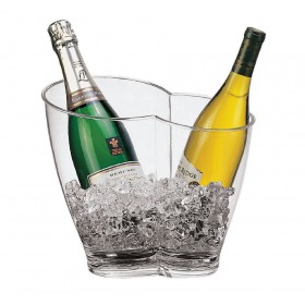 Seau 2 bouteilles - Acrylique
