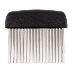 Coupe-légumes / Coupe-frite ondulé - 11,5cm - Inox