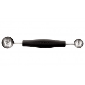 Double cuillère à pomme - 2,2cm et 2,8cm - Inox 18/10