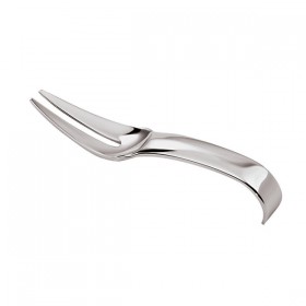 Fourchette monoportion en inox - 9,5cm - Lot de 6