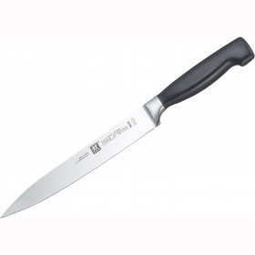 Couteau à trancher 20cm - manche noir
