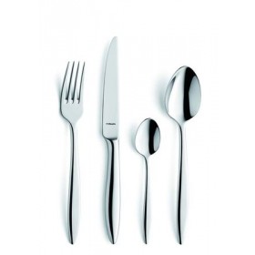 Fourchette à dessert/poisson forgé inox 18/10 de 4 mm finition miroir - Lot de 6