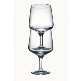 Verre à eau à pied empilable 28cl - Lot de 6