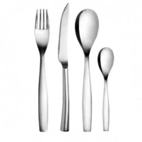 Ménagère 18 pièces en inox 18/0 2mm finition miroir