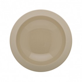 Assiette creuse ronde 20cm dune en grès - A l'unité
