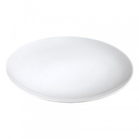 Assiette plate ronde blanche en porcelaine 31cm - Lot de 3