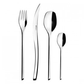 Couteau à poisson inox 18/10 6,5mm finition miroir - Lot de 6
