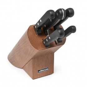 Bloc de 5 couteaux de cuisine - coffret cadeau