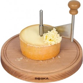 Girolle - Friseur à fromage - Tête de Moine -bois de hêtre 
