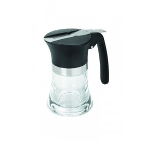 Distributeur à miel en plastique transparent