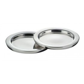 Set de 2 dessous de carafe en inox Ø 13cm