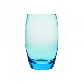 Verre à eau bleu - forme haute 35cl - Lot de 6 - Ice Blue