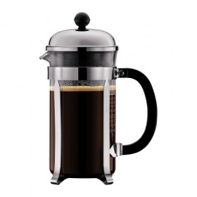 Cafetière à piston 8 tasses 100cl Brillant