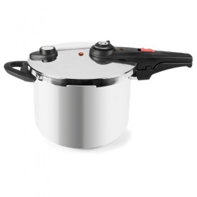 Cocotte à pression 4 L avec couvercle inox 18/10 - Ø 22 cm