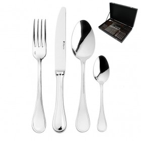 Coffret ménagère 50 pièces manche orfèvre inox 18/10